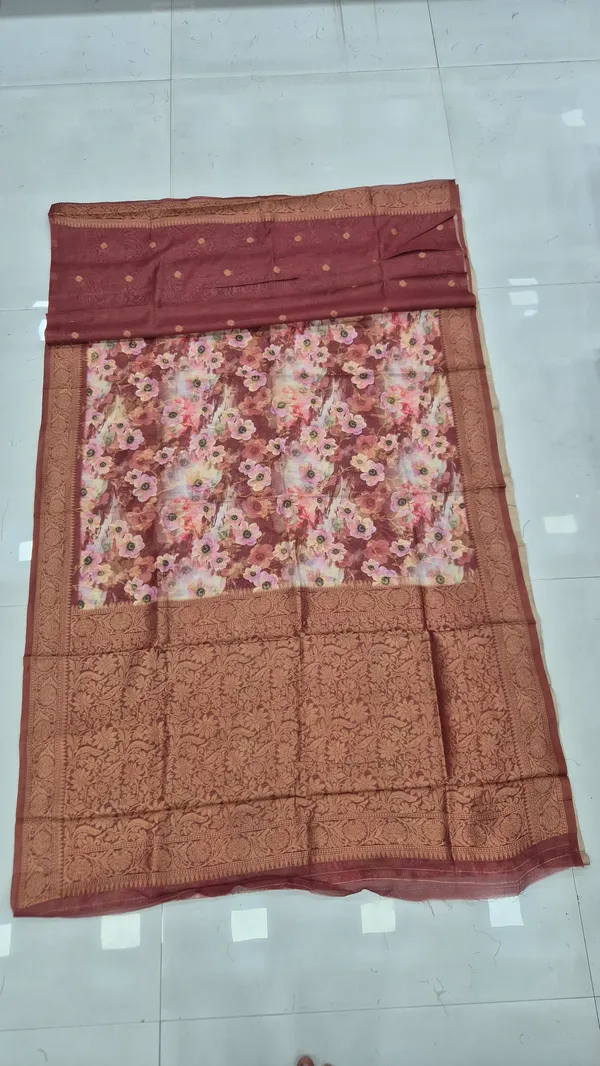 Taupe_Mauve_Cotton_Weave_Saree_For_Women