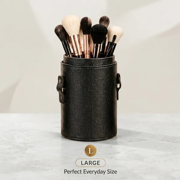Black_Pu_Leather_Makeup_Brush_Holder_Set_For_Women