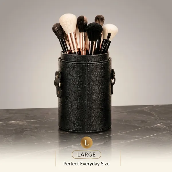 Black_Pu_Leather_Makeup_Brush_Holder_Set_For_Women