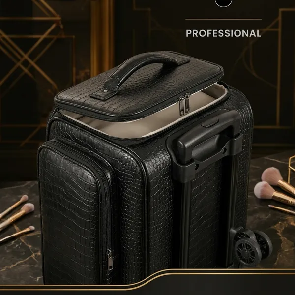 Black_Pu_Leather_Premium_Trolley_Bag_For_Women