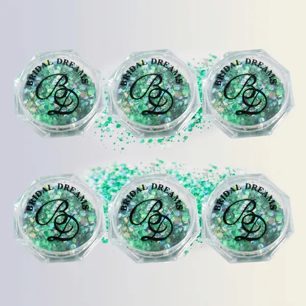 Green_Synthetic_Premium_Glitter_Mix_For_Women_(Pack_Of_6_)