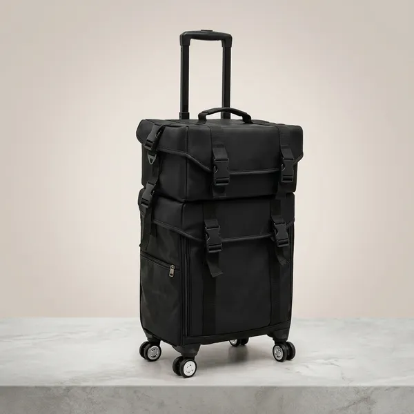 Black_Pu_Leather_Makeup_Trolley_Case_For_Women