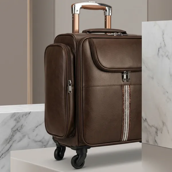 Brown_Pu_Leather_Makeup_Trolley_Case_For_Women