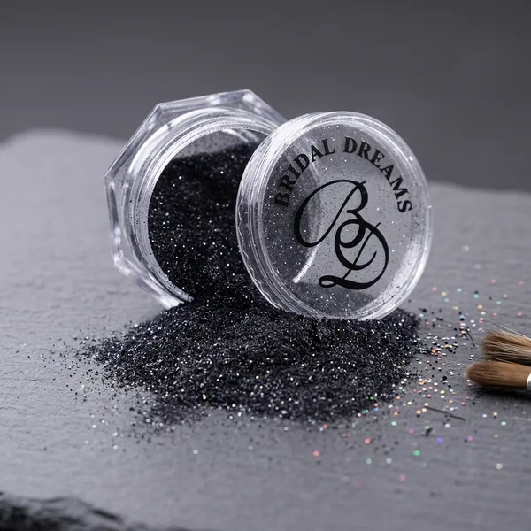 Black_Synthetic_Nail_Art_Powder_For_Women