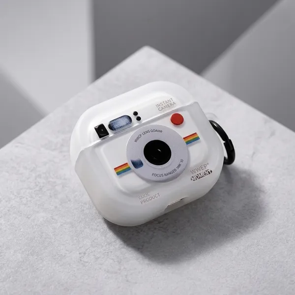 White_Silicone_Retro_Camera_Airpods_Pro_3_Case_Cover