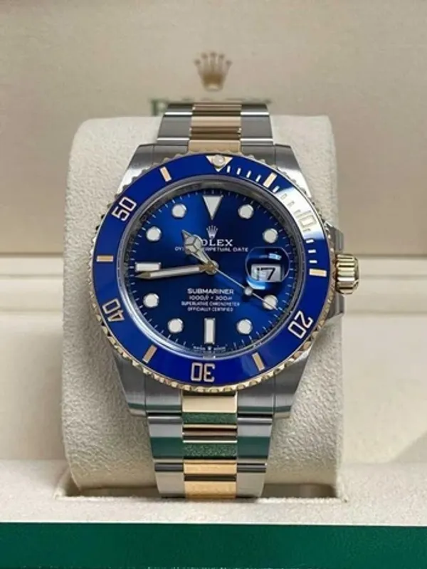 Role_x_Submarine_2-Tone_Silver/Blue_Watch