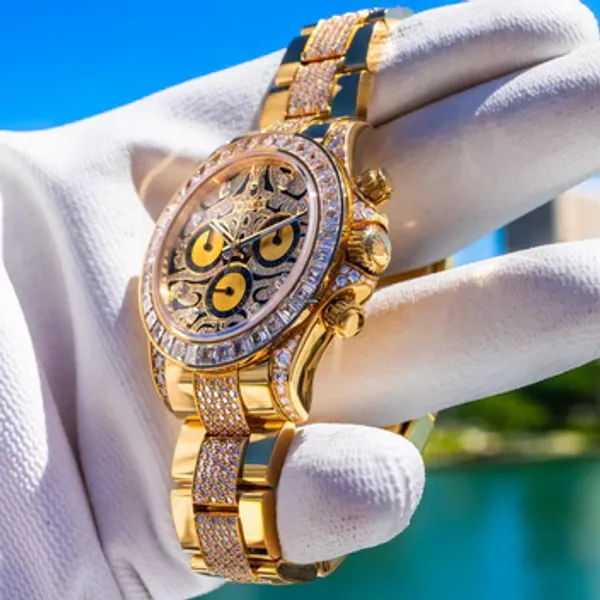 Role_x_Tiger_Gold_Chain_Watch