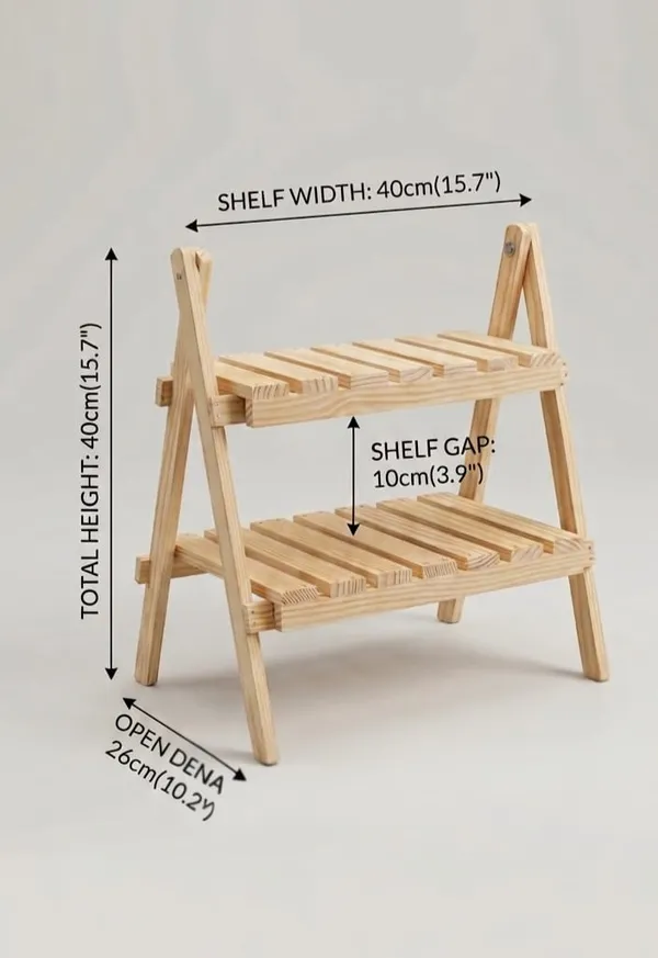 2-Tier_Wooden_Countertop_Organizer/Rack_–_Folding_A-Frame_Spice_Rack_&_Kitchen_Display_Shelf