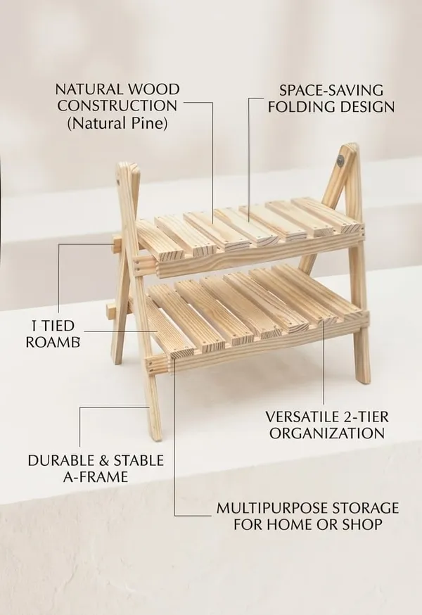 2-Tier_Wooden_Countertop_Organizer/Rack_–_Folding_A-Frame_Spice_Rack_&_Kitchen_Display_Shelf