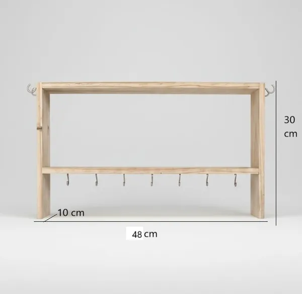 Pine_Wood_Scandinavian_Two_Tier_Countertop_Organizer_Shelf/wall_hanging_shelf