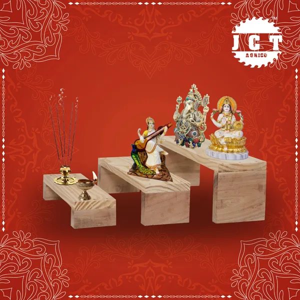 Wood_Traditional_Three_Tier_Pooja_Display_Stand