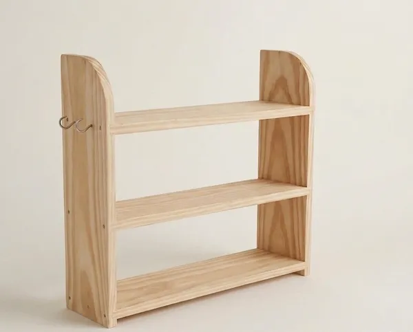 Pine_Wood_Three_Tier_Kitchen_Shelf