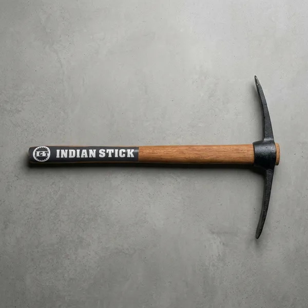 Heavy_Duty_Garden_Pick_Mattock_Cutter_|_Indian_Stick_Hand_Hoe_and_Digging_Tool_with_Ergonomic_Wooden_Grip