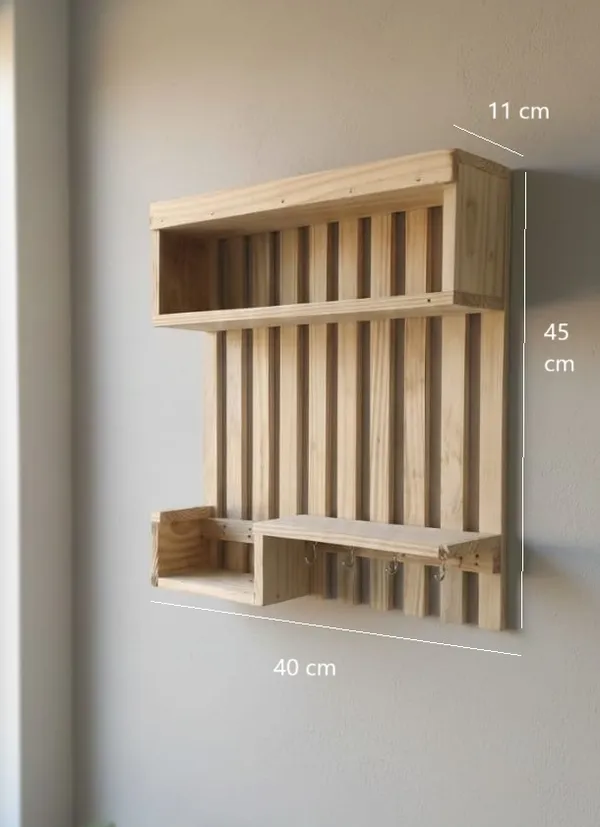 Wood_Farmhouse_Wall_Mounted_Spice_Rack_Plate_Holder