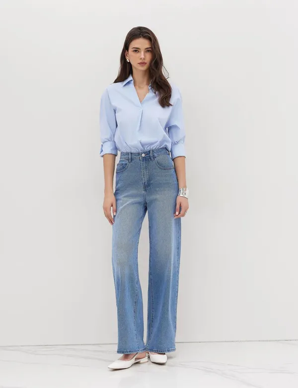 Blue_formal_premium_shirt_for_women’s