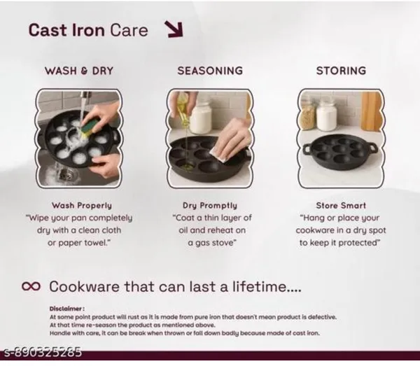 Cast_Iron_9-Cavity_Appam_Paniyaram_Pan