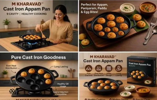 Cast_Iron_9-Cavity_Appam_Paniyaram_Pan