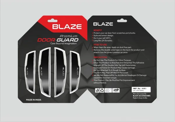Grey_Plastic_Car_Door_Bumper_Scratch_Protector_Set