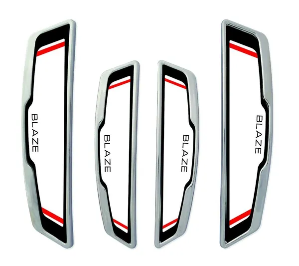 White_Plastic_Car_Door_Guard_Bumper_Protector_Set_Of_4