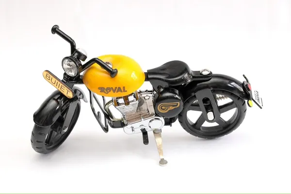 Yellow_Die-Cast_Metal_Bullet_Bike_Miniature_Showpiece_With_Side_Stand