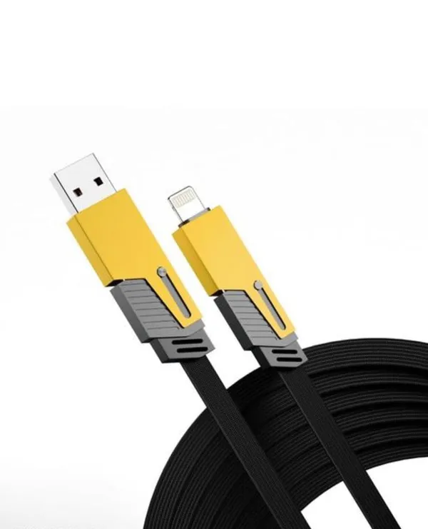 4-In-1_Nylon_Braided_65W_Fast_Charging_Cable_Usb-A_Multi_Connector