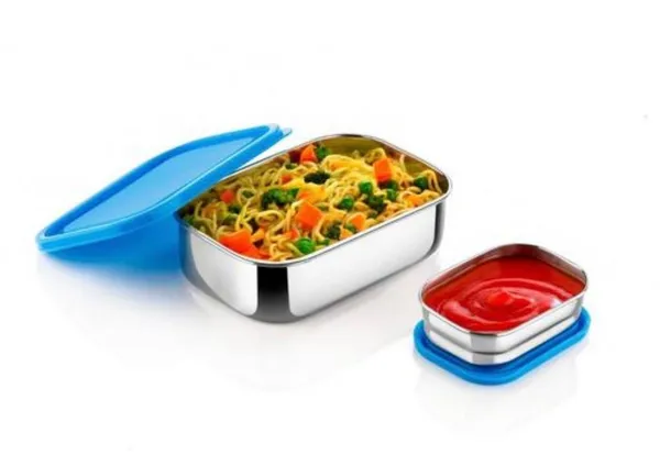 Stainless_Steel_Blue_Airtight_Lid_Lunch_Box_Set