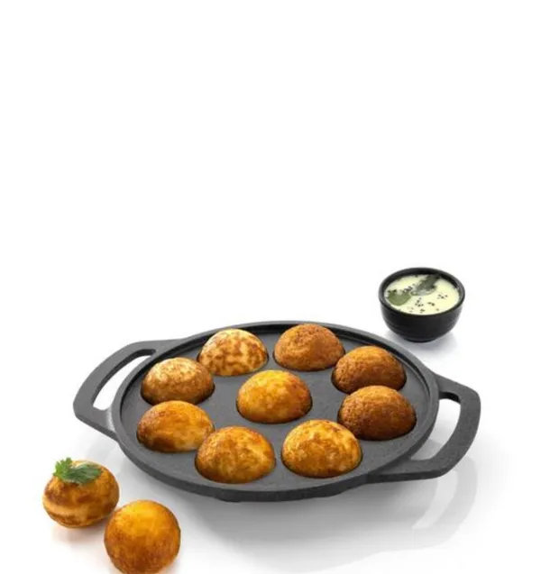 Cast_Iron_9-Cavity_Appam_Paniyaram_Pan