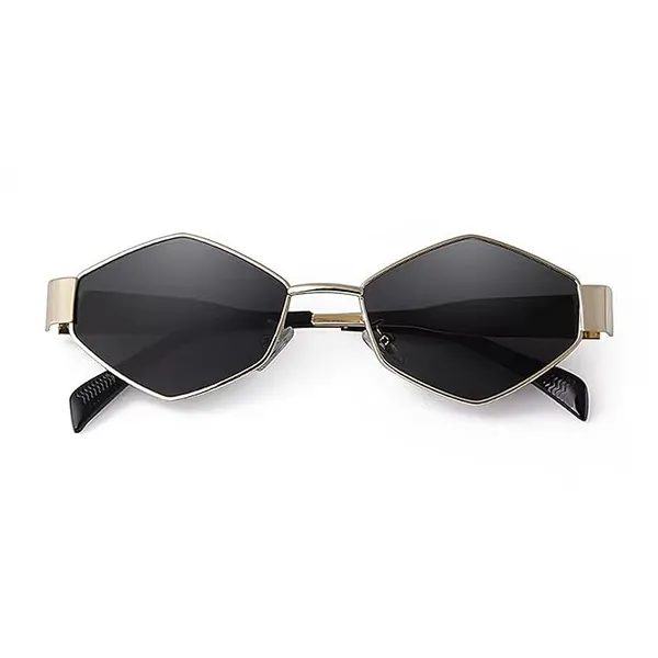 Fashionable_Retro_Hexagonal_Sunglasses_For_Women_And_Men_|_Trendy_Stylish_And_Classic_90S_Vintage_Style_|_UV400_Protection_And_Durable_Metal_Frame