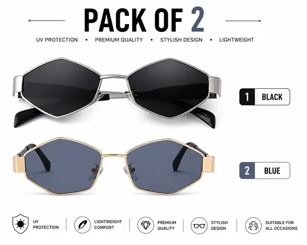 Fashionable_Retro_Hexagonal_Sunglasses_For_Women_And_Men_|_Trendy_Stylish_And_Classic_90S_Vintage_Style_|_UV400_Protection_And_Durable_Metal_Frame_Pack_Of_2