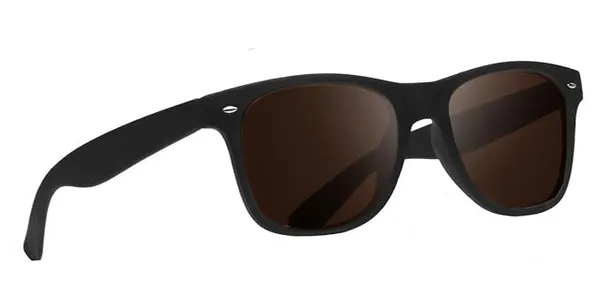 Men's_Women's_Unisex_Non_Polarized_UV_Protected_Black_Brown_Plastic_Square_Sunglass_Pack_Of_2