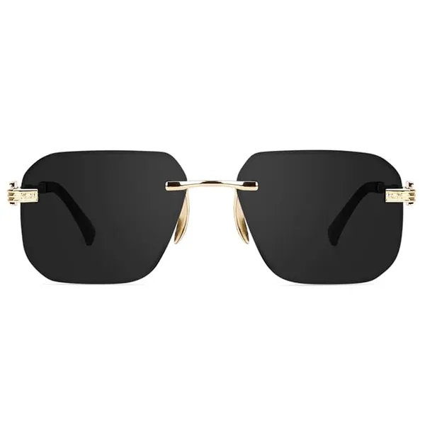 Uv_Protected_Square_Rimless_Sunglasses_For_Men_And_Women_Pack_Of_2