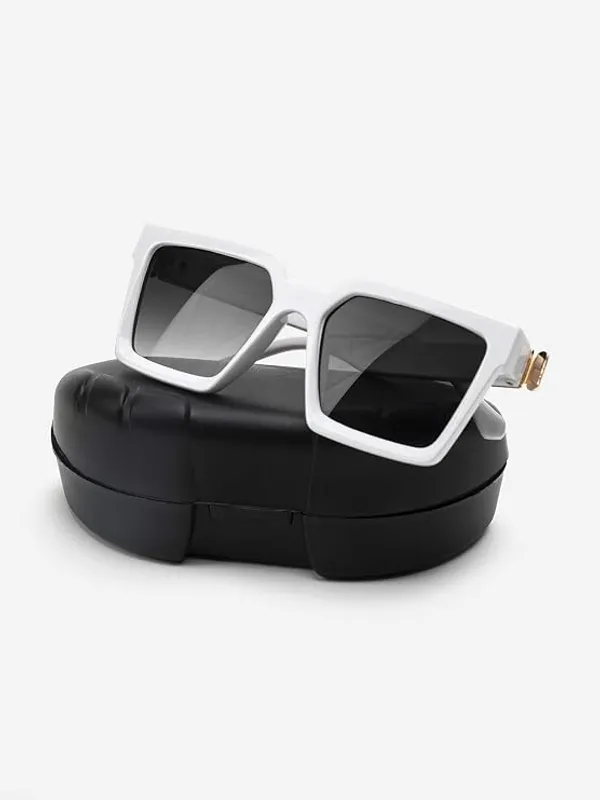 Luxury_Oversized_Square_Sunglasses_|_UV400_Polarized_Unisex_Fashion_Eyewear_|_Celebrity_Style_Black_Shades_With_Free_Case_Pack_Of_2