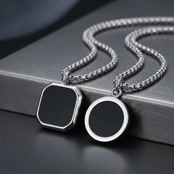 Black_Stainless_Steel_Necklace_For_Men_(Pack_Of_2)