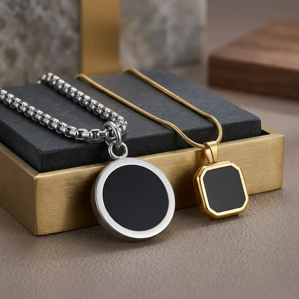 Silver_And_Gold_Stainless_Steel_Necklace_For_Men_(Pack_Of_2)
