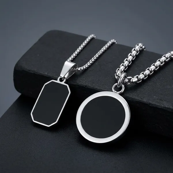 Black_Stainless_Steel_Necklace_For_Men_(Pack_Of_2)