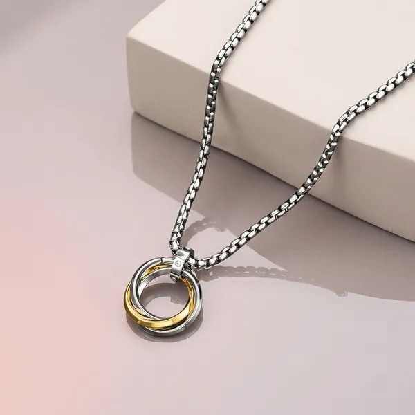 Black_And_Silver_Stainless_Steel_Necklace/Chain_For_Men