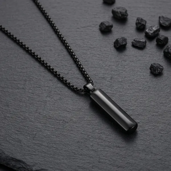 Black_Stainless_Steel_Necklace_For_Men