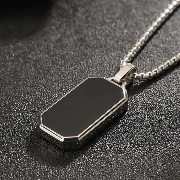 Black_Stainless_Steel_Necklace_For_Men
