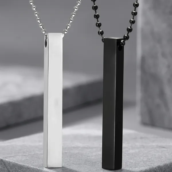 Black_And_White_Stainless_Steel_Necklace_For_Men_(Pack_Of_2)