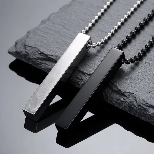 Black_And_White_Stainless_Steel_Necklace_For_Men_(Pack_Of_2)