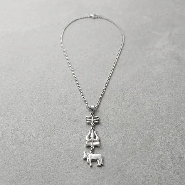 Shiva_Silver_Metal_Necklace_For_Men_And_Women