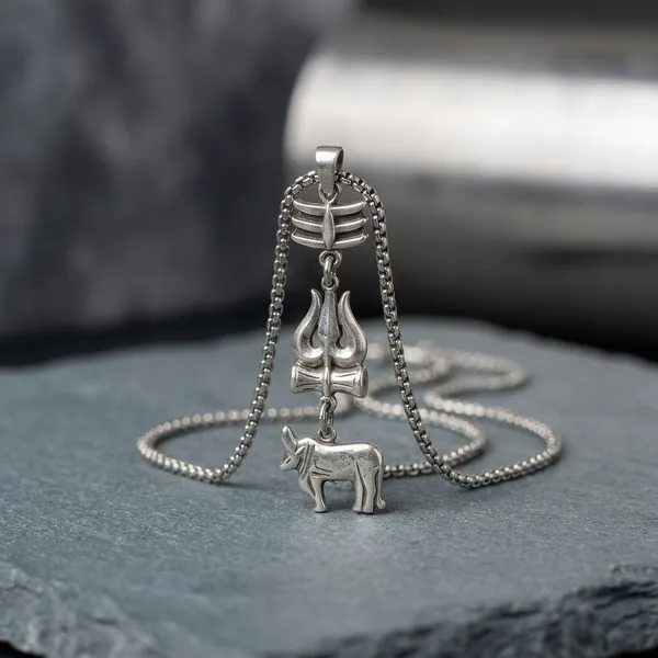 Shiva_Silver_Metal_Necklace_For_Men_And_Women