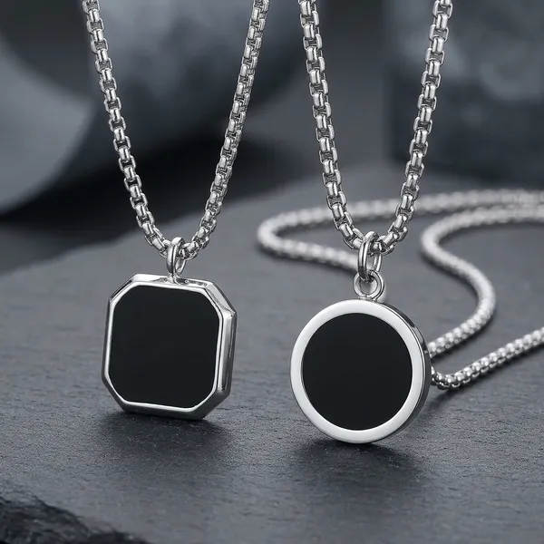 Black_Stainless_Steel_Necklace_For_Men_(Pack_Of_2)