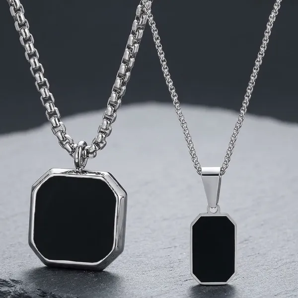 Black_Stainless_Steel_Necklace_For_Men_(Pack_Of_2)