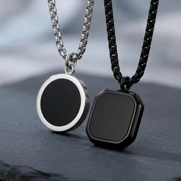 Black_Stainless_Steel_Necklace_For_Men_(Pack_Of_2)