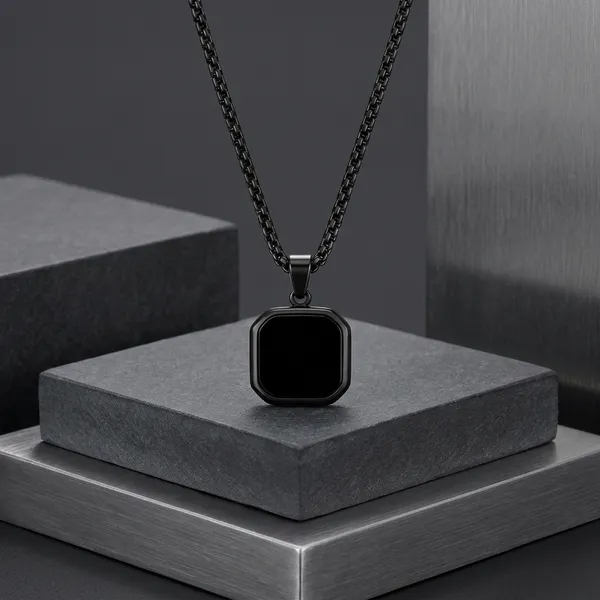 Black_Stainless_Steel_Necklace_For_Men_(Pack_Of_2)