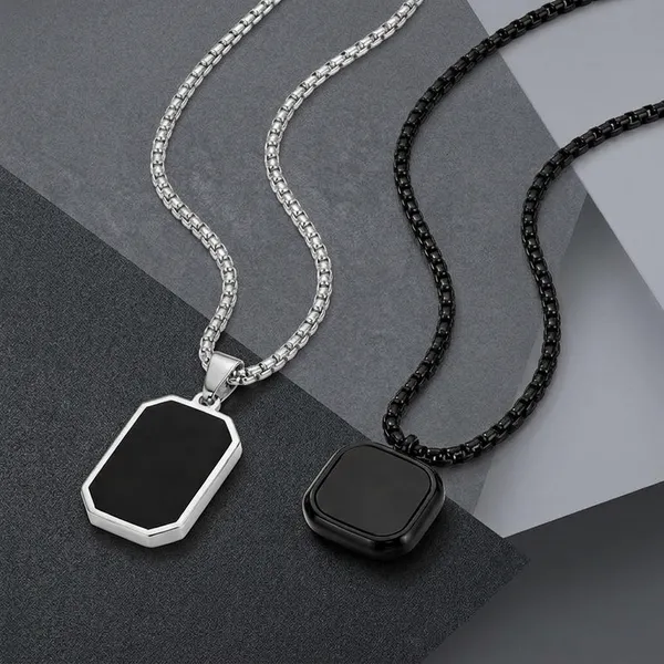 Black_Stainless_Steel_Necklace_For_Men_(Pack_Of_2)