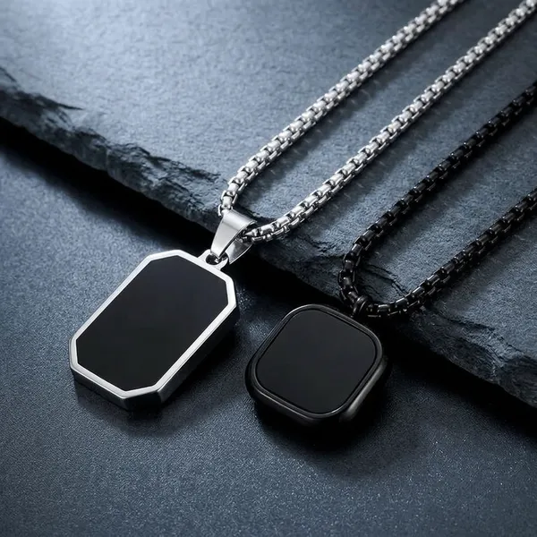Black_Stainless_Steel_Necklace_For_Men_(Pack_Of_2)