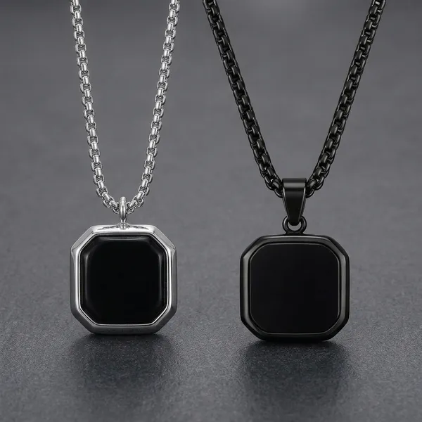 Black_Stainless_Steel_Necklace_For_Men_(Pack_Of_2)