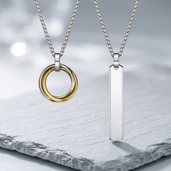 White_Metal_Necklace_For_Men